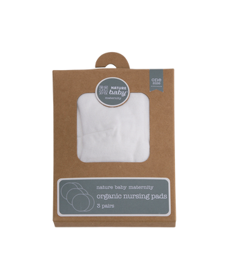 Organic Cotton & Bamboo Nursing Pads - 3 pack